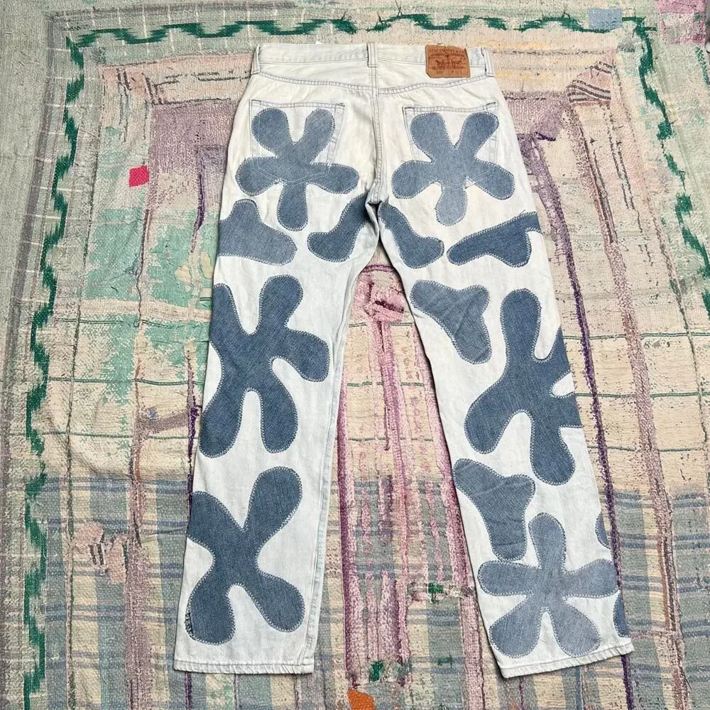 Levis custom upcycled